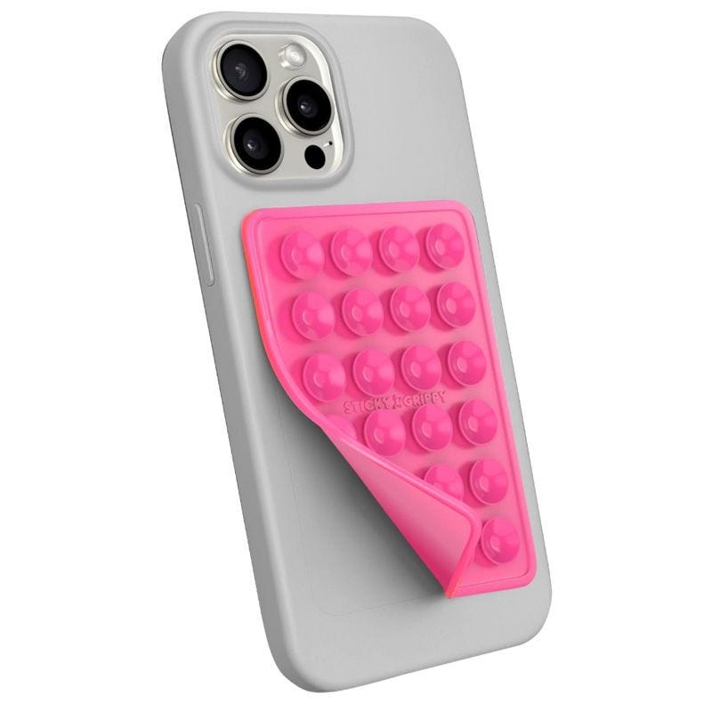 Suporte de capa de telefone com sucção