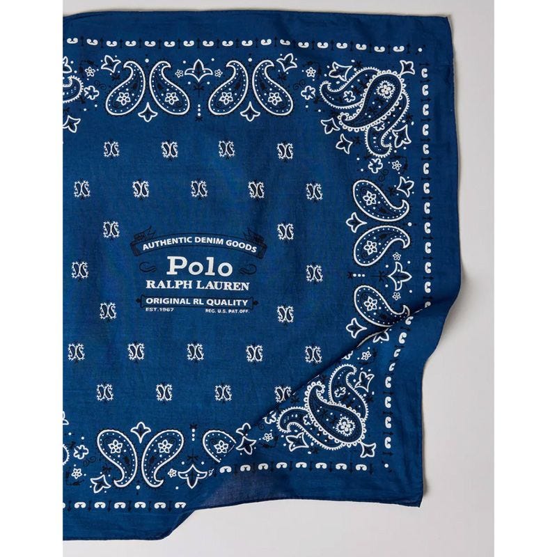 Bandana Paisley Clássica RL