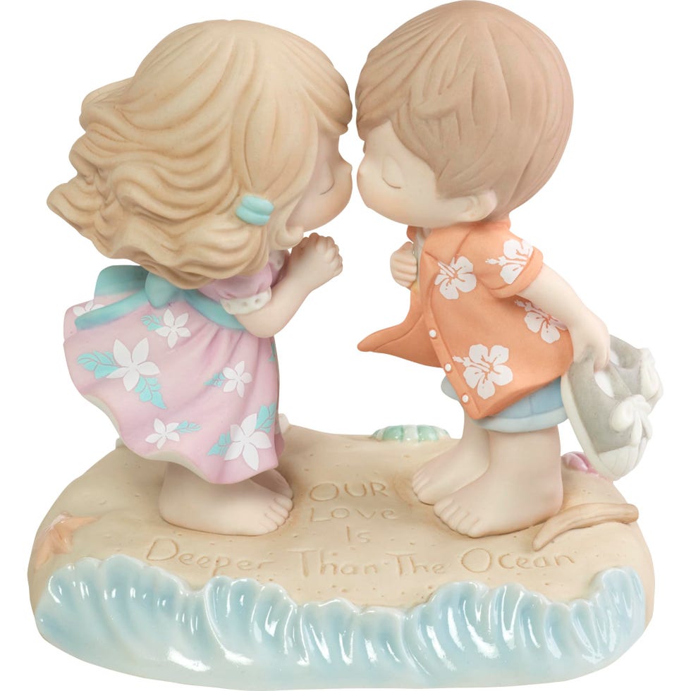 Our Love is Deeper Than The Ocean Bisque Porcelain Figurine