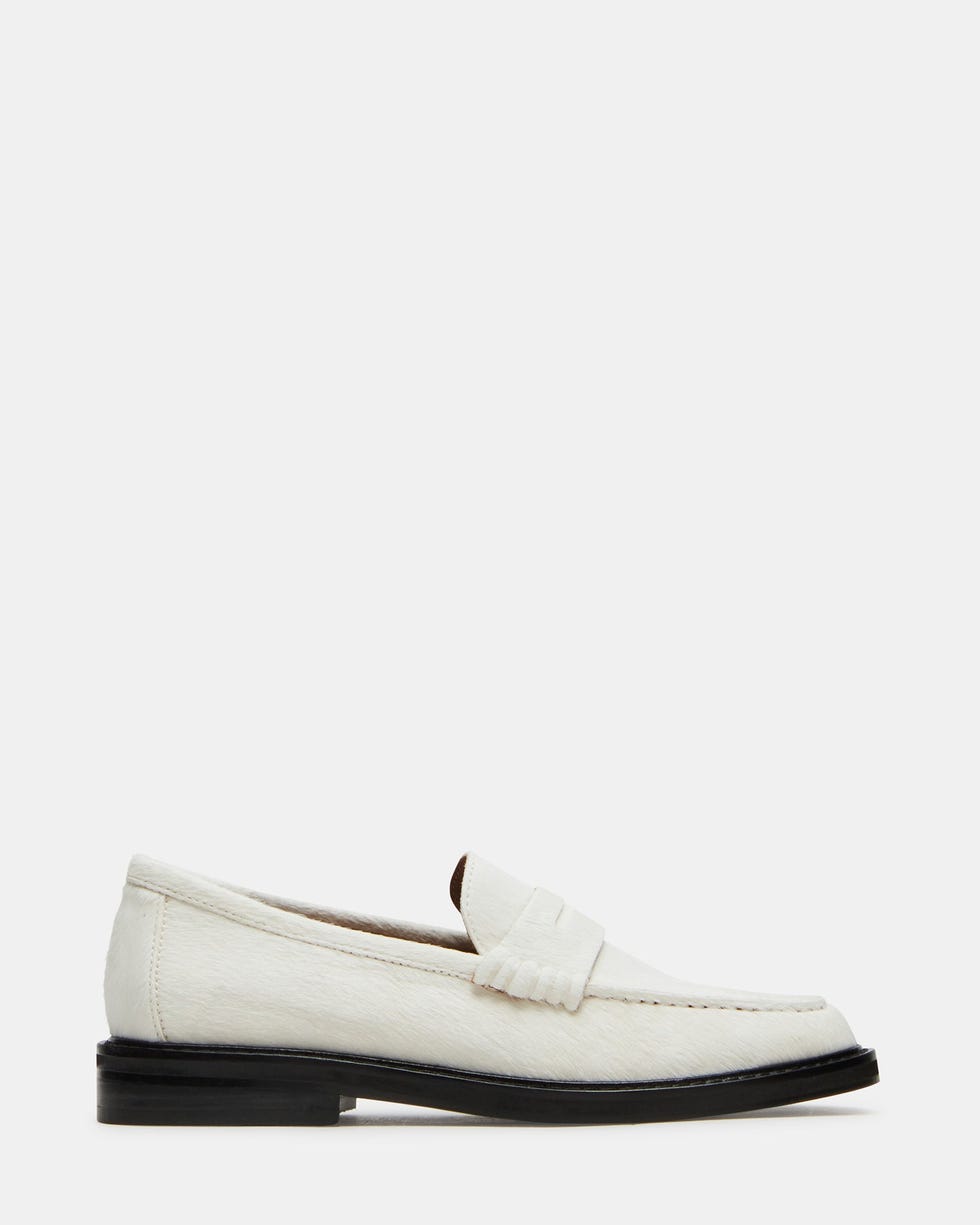 Madison White Multi Loafers
