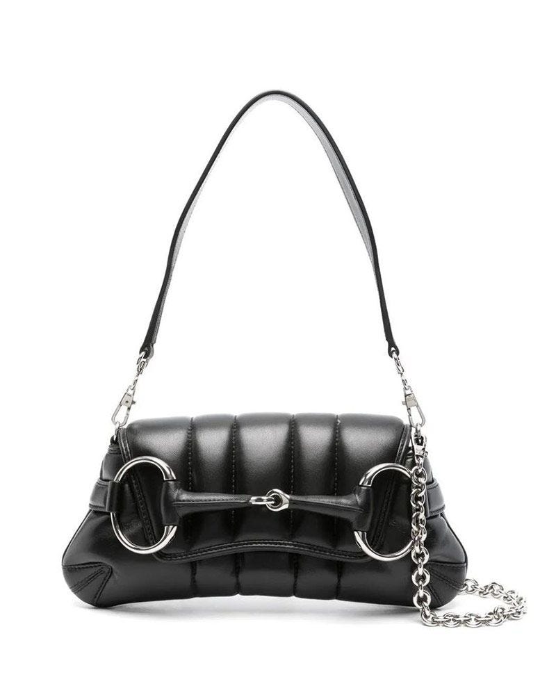 Small Horsebit Chain Shoulder Bag