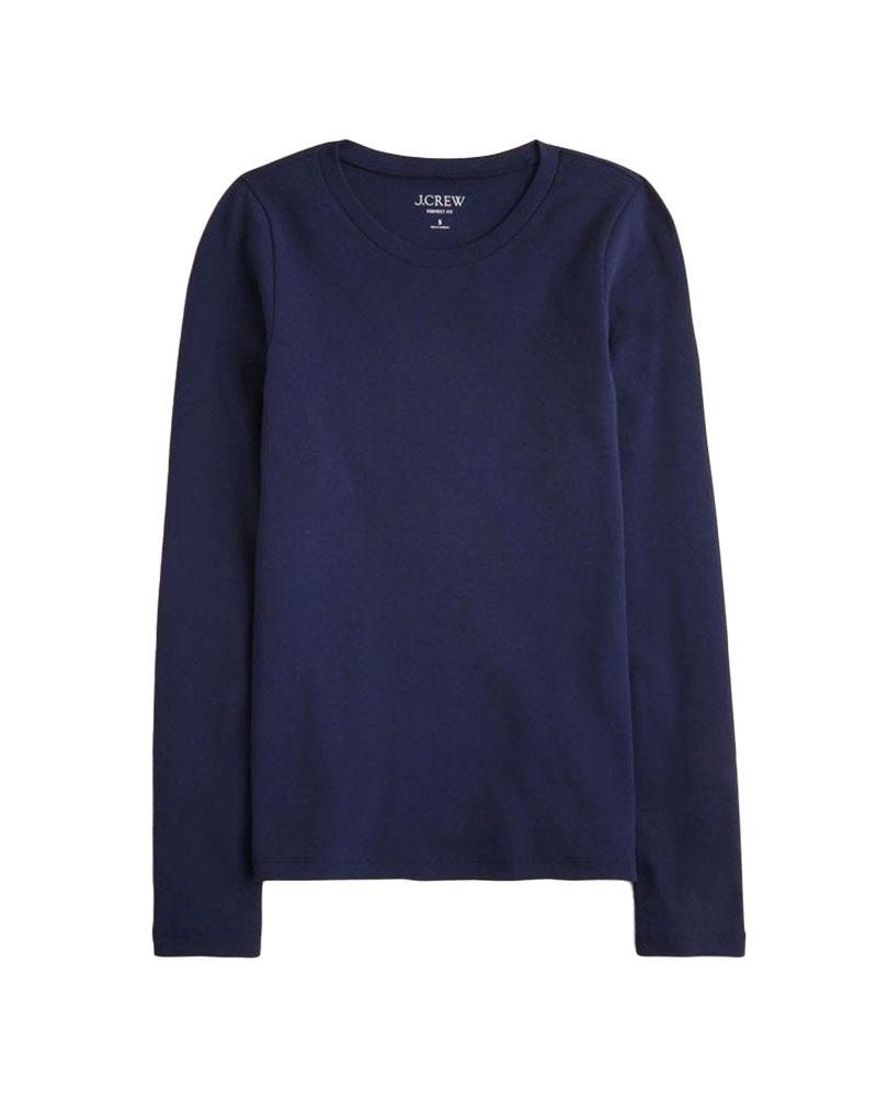 Long-Sleeve Crewneck T-Shirt 
