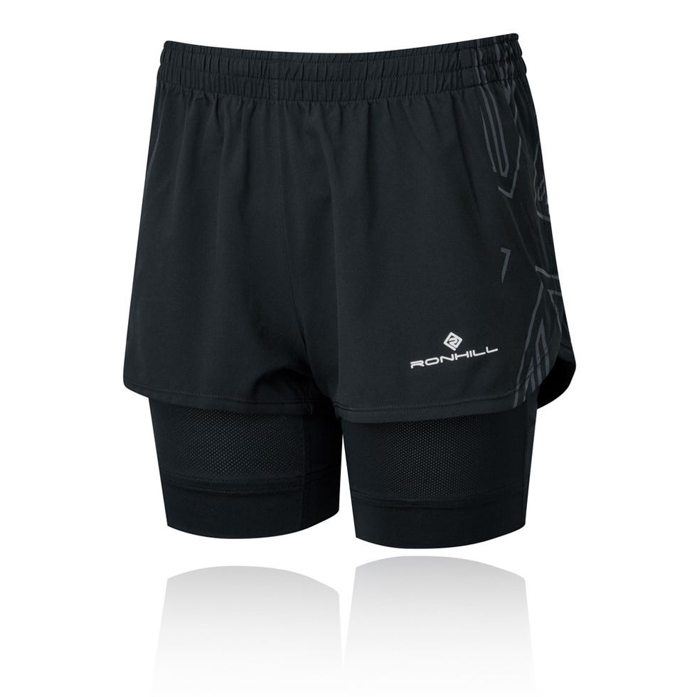 Pantaloncini per correre da donna: Ronhill Tech Marathon Twin Shorts 
