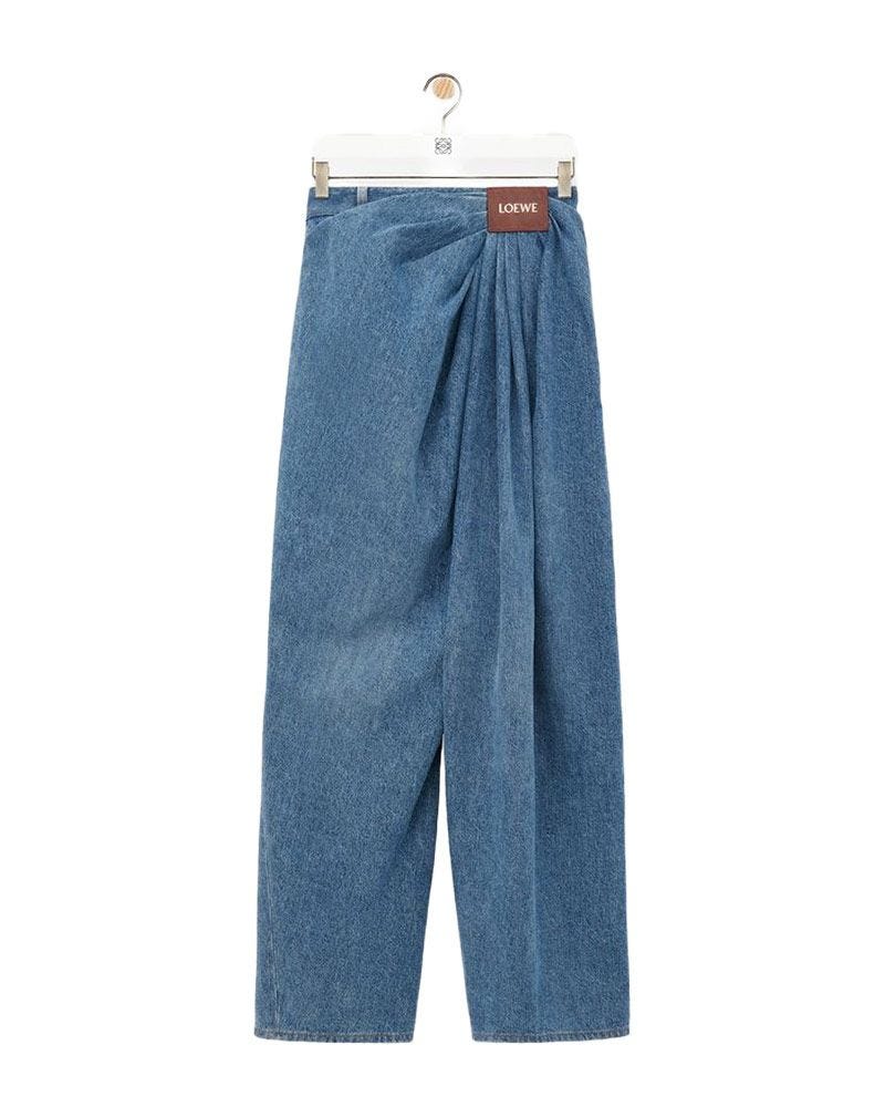 Draped Jeans