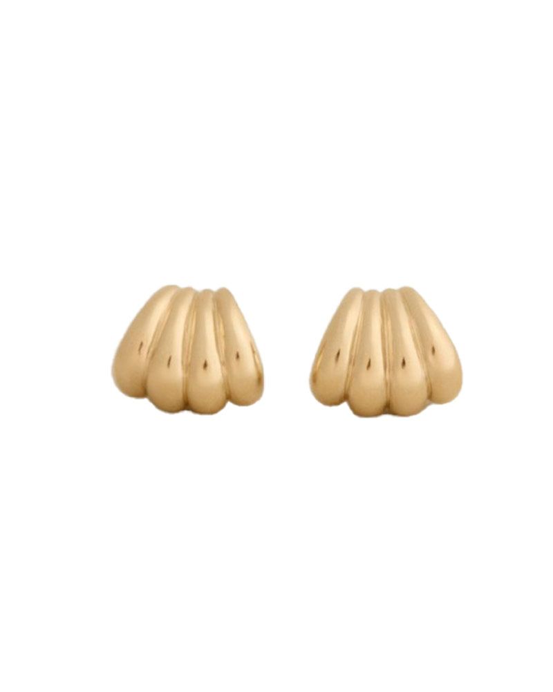 Gaia Scallop Earrings 