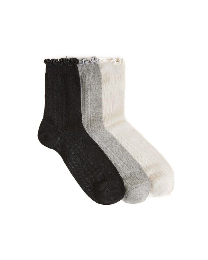 Ruffle Bootie Socks 