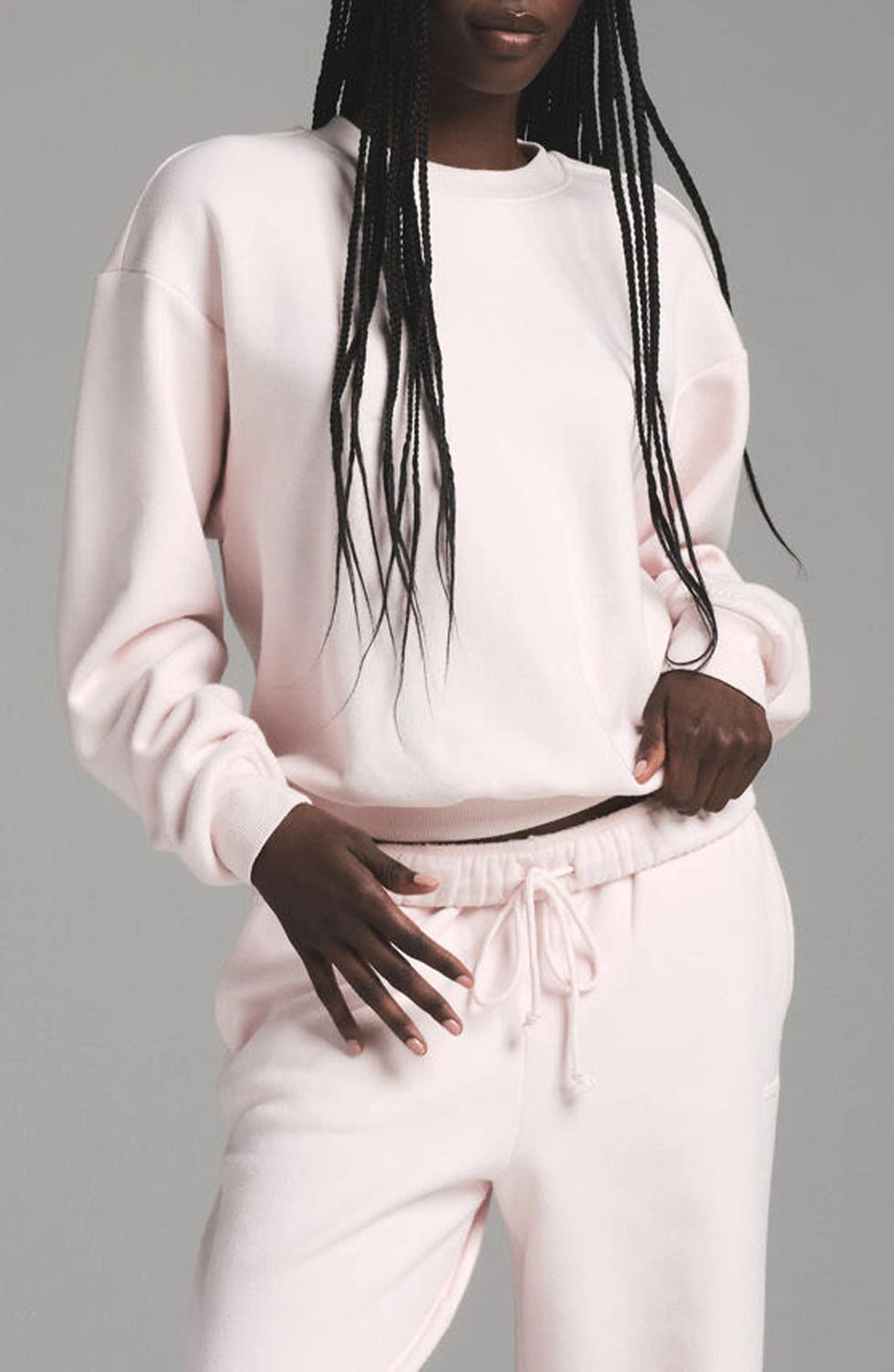 Cotton Fleece Crewneck Sweatshirt