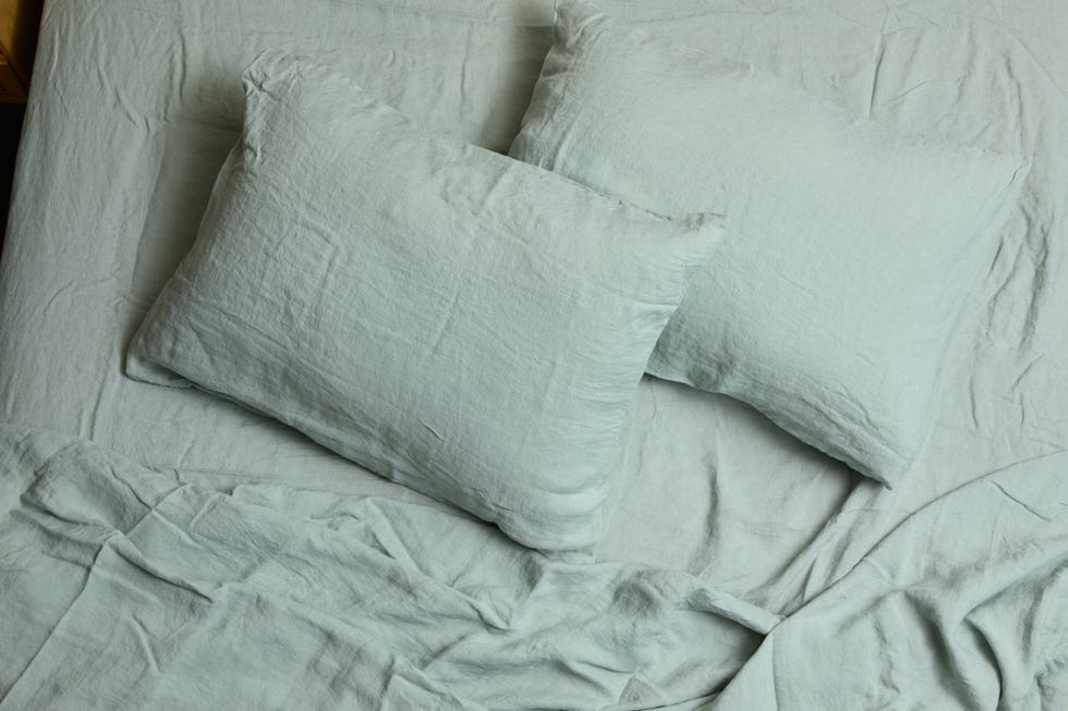 Stonewashed Linen Sheet Set
