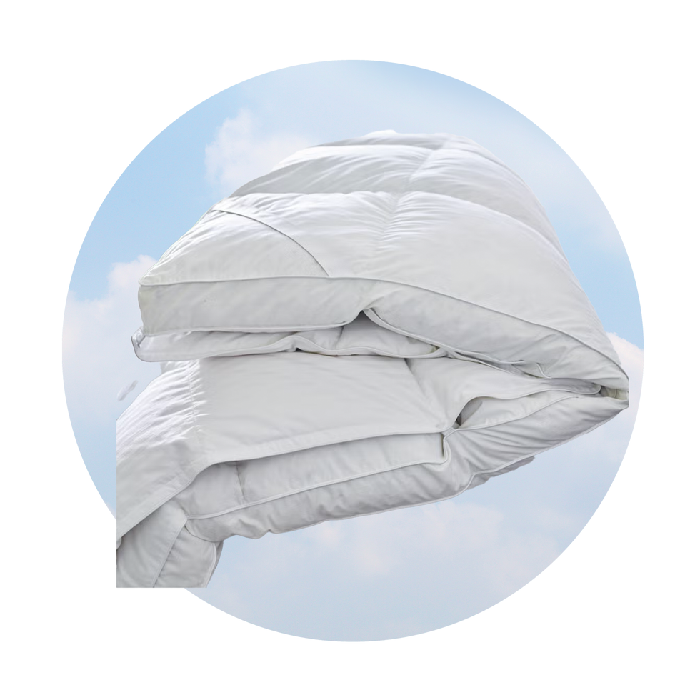 Luxury White Down Topper