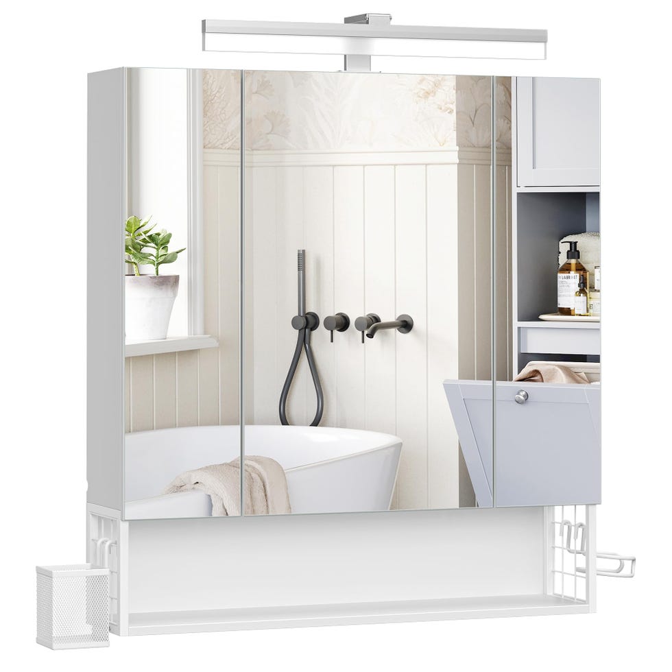 Espejo de baño armario luz LED