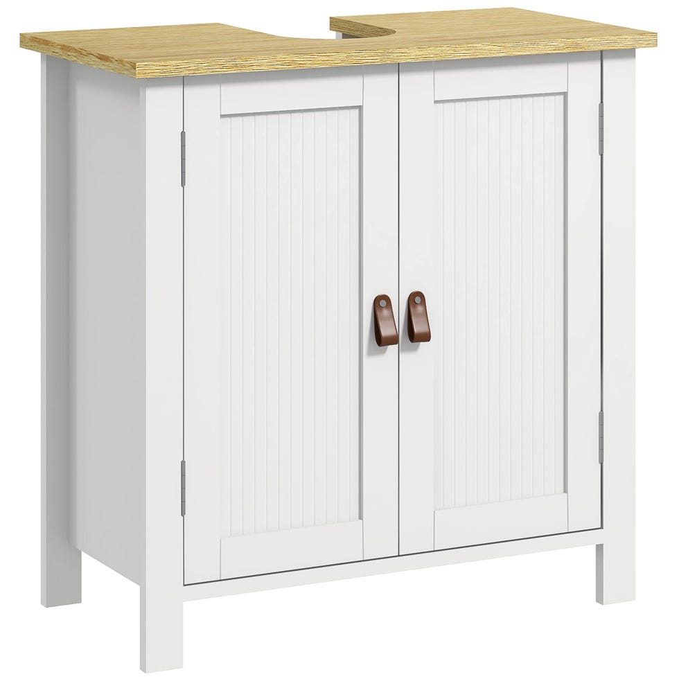 Mueble bajo lavabo con 2 puertas 