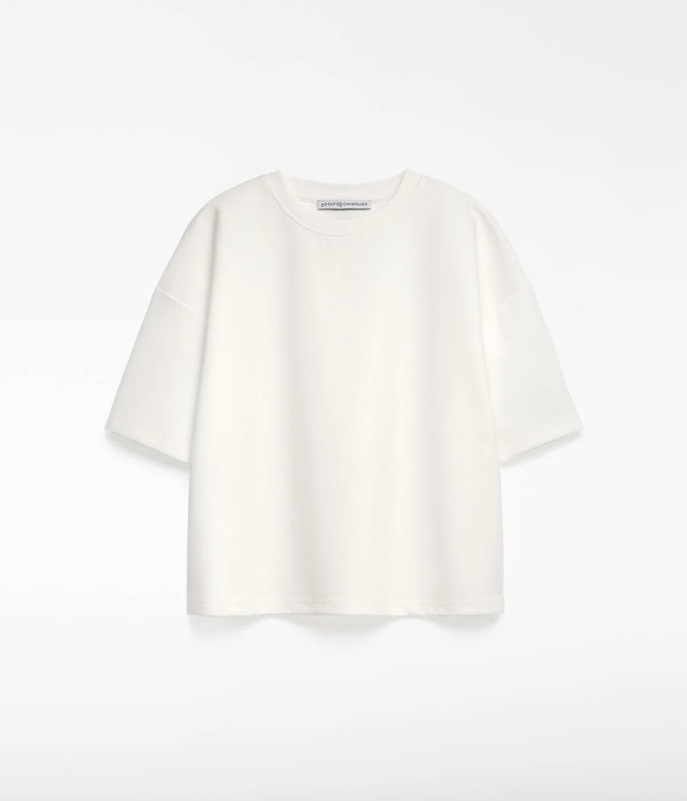 Camiseta blanca de Adolfo Domínguez