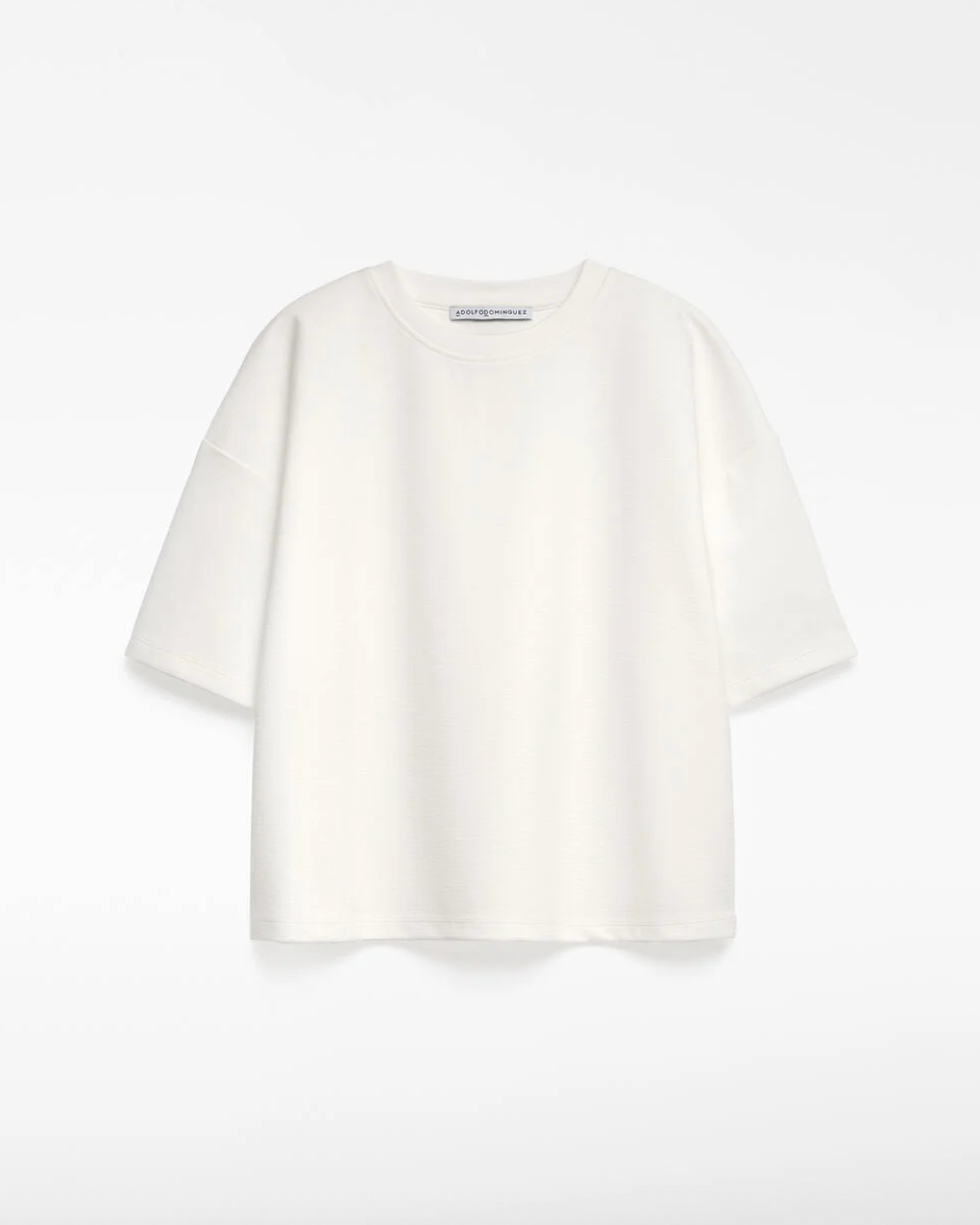 Camiseta blanca de Adolfo Domínguez