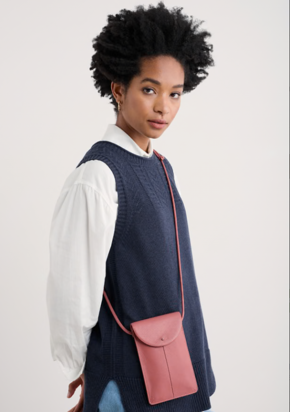 Fen Leather Phone Bag