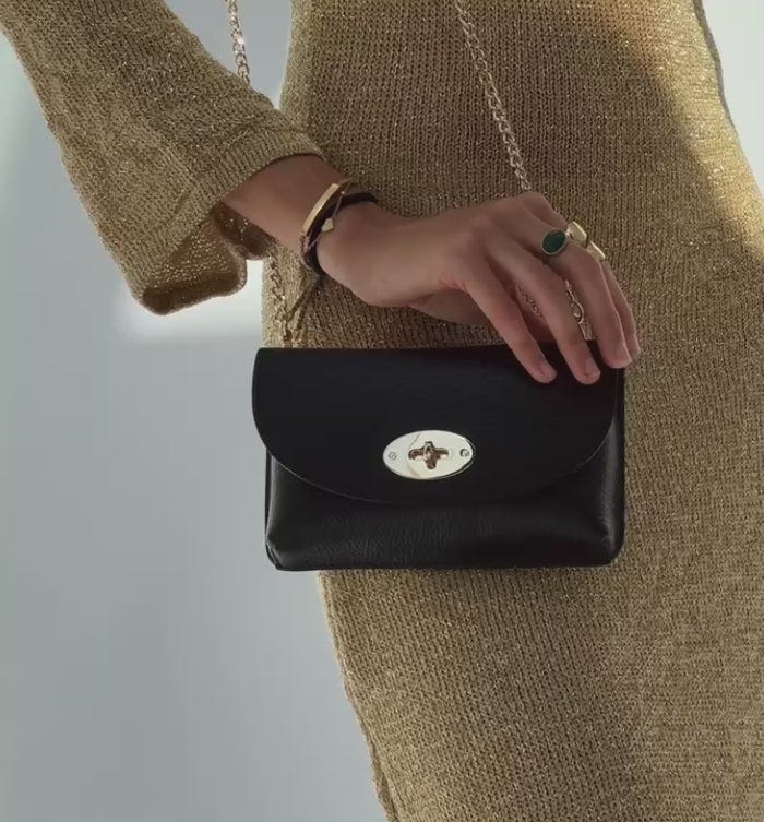 The Mila Port Leather Phone Bag