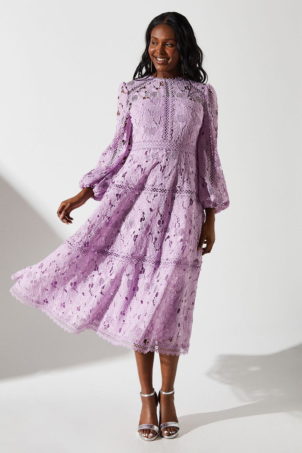 The Full Support One: Lace paneled dress (use code EXTRA20 for 20% off) 