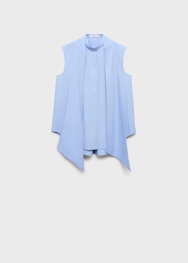 Tie-Neck Blouse