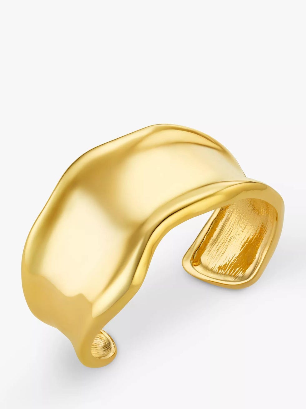Orelia gold statement cuff 