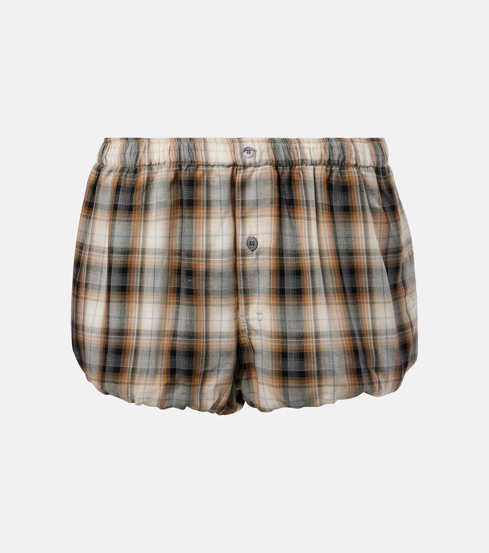 Plaid Shorts