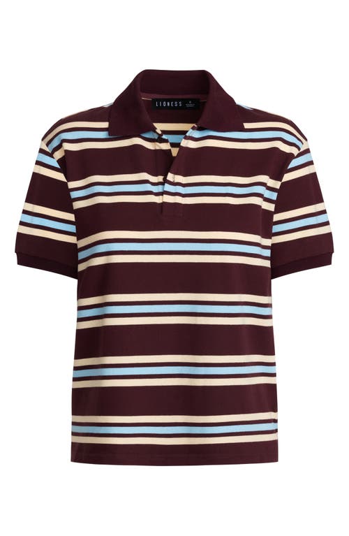 Leisure Stripe Pamuklu Polo Gömlek