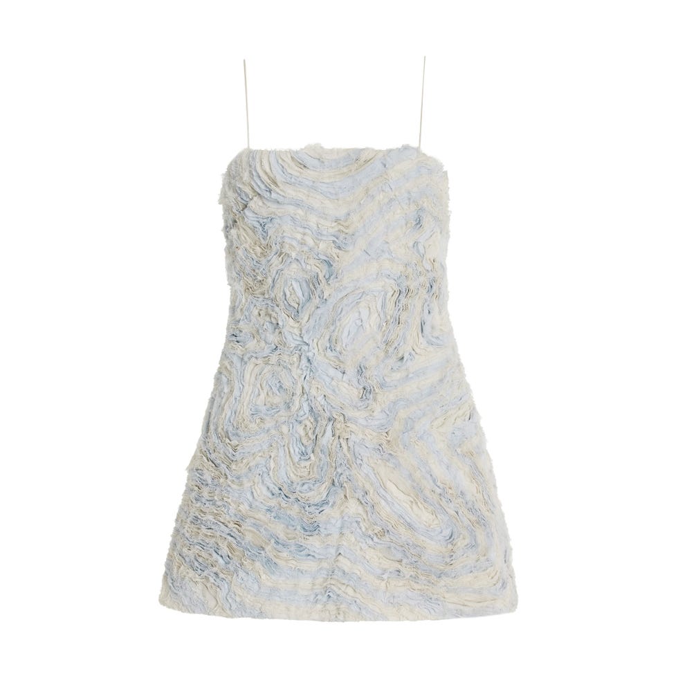 Charli Crinkled Chiffon Mini Dress