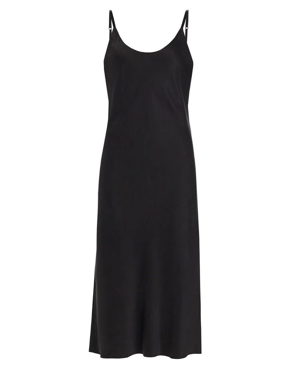 Vestido de seda lavável