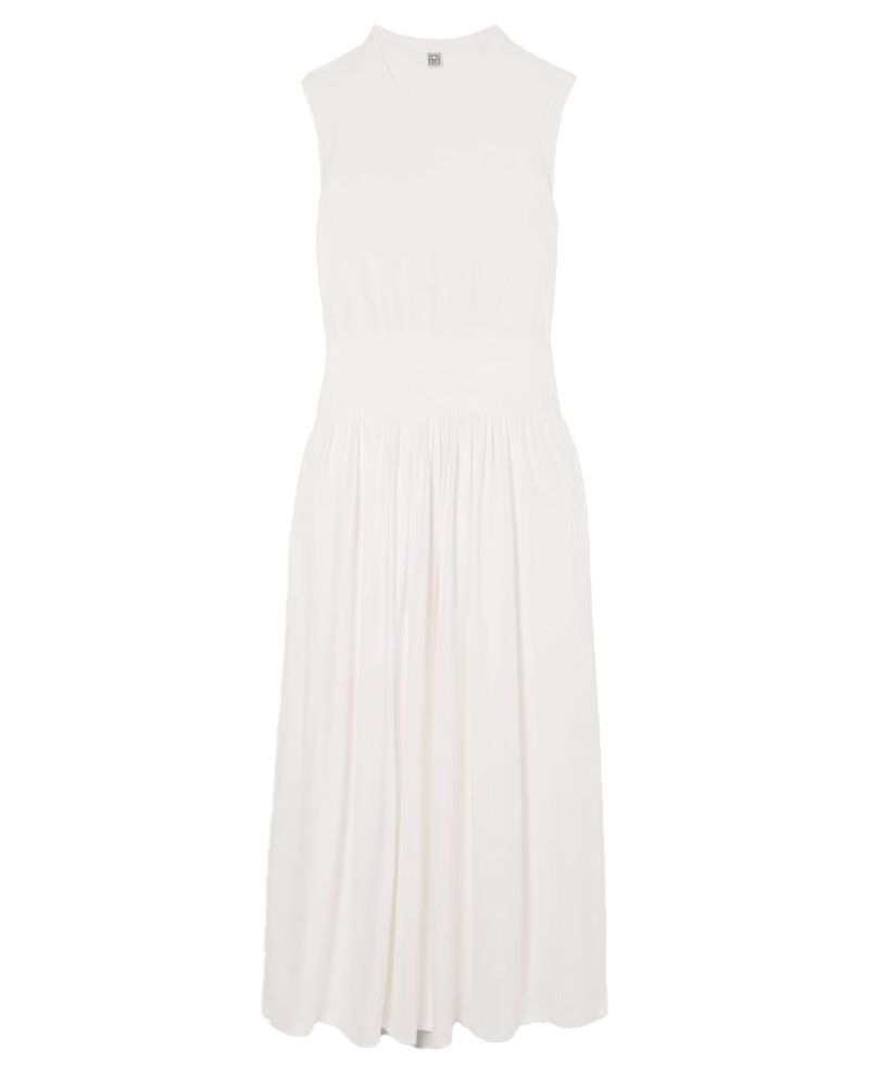 Sleeveless Cotton Tee Dress