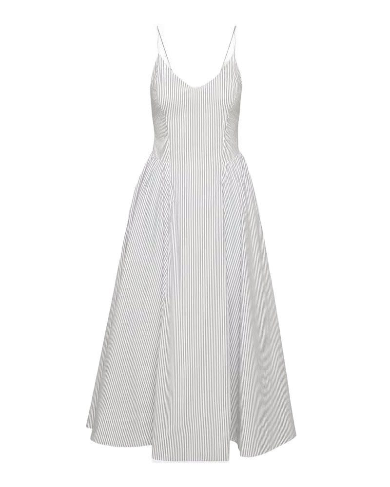 Technique Poplin Dress