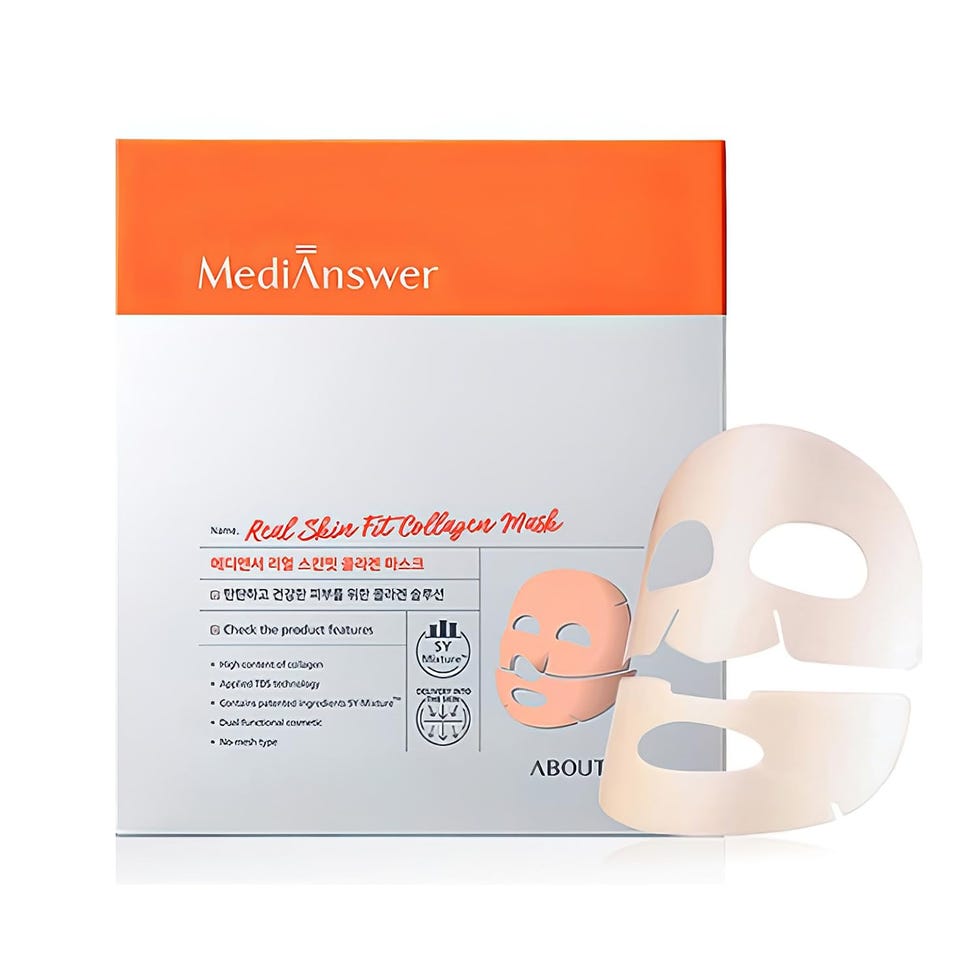 Mascarilla de colágeno Real Skin Fit (paquete de 4)