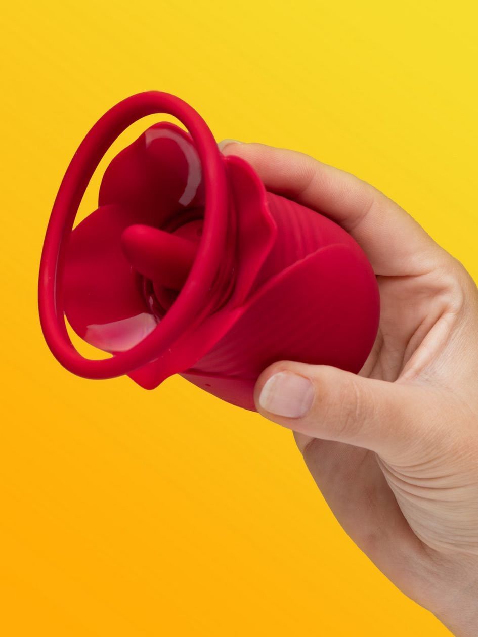 Rose Pussy Pump with Clitoral Stimulator