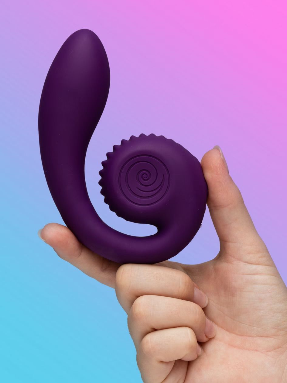 Gizi Rechargeable Dual Stimulation Curve Vibrator