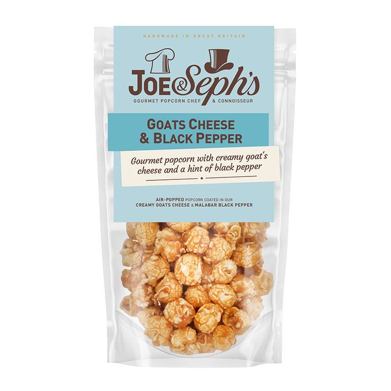 Goats Cheese & Black Pepper Popcorn