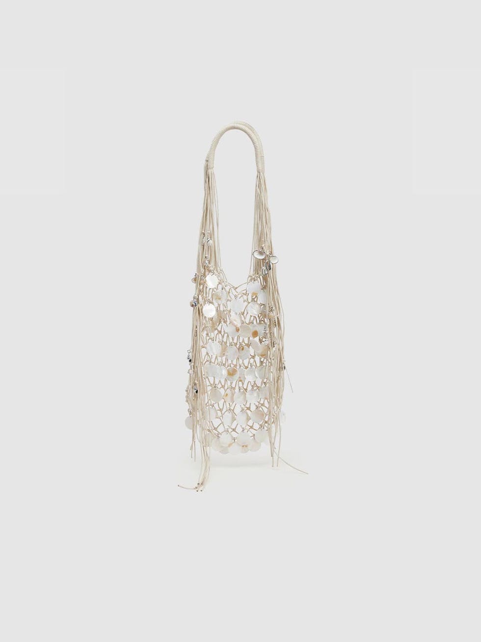 Shell Décor Mesh Bags