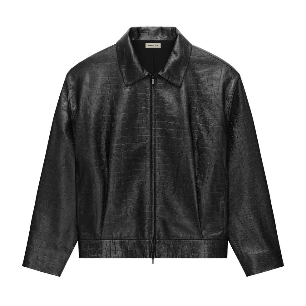 Leather Cropped Jacket
