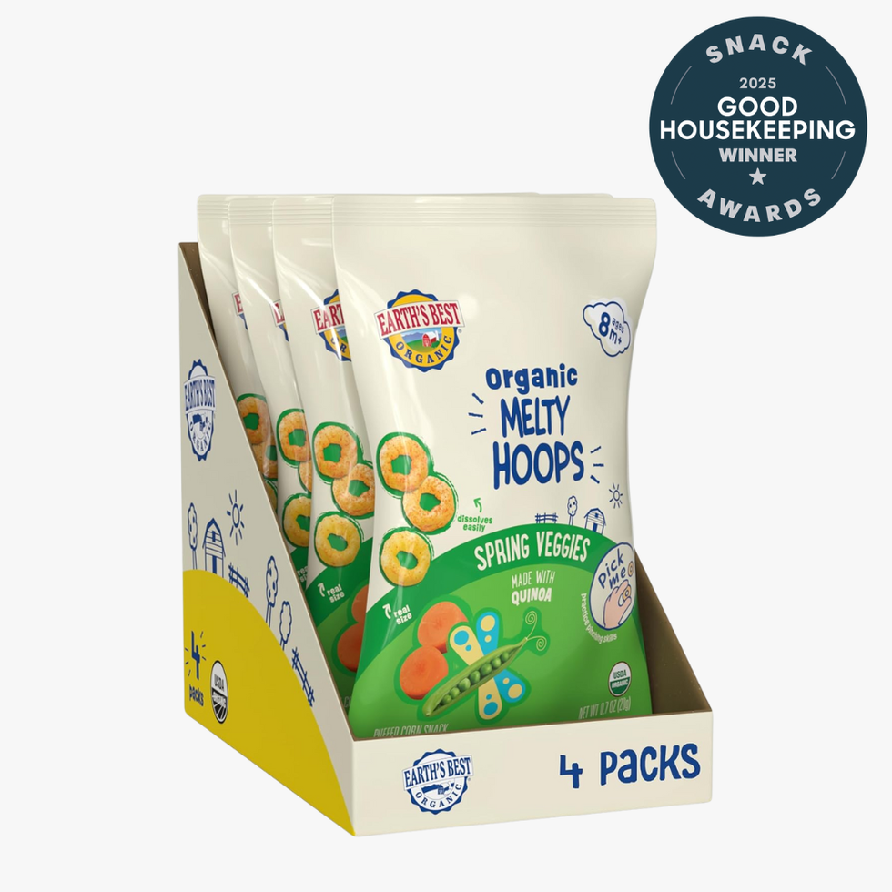 Organic Melty Hoops Spring Veggies