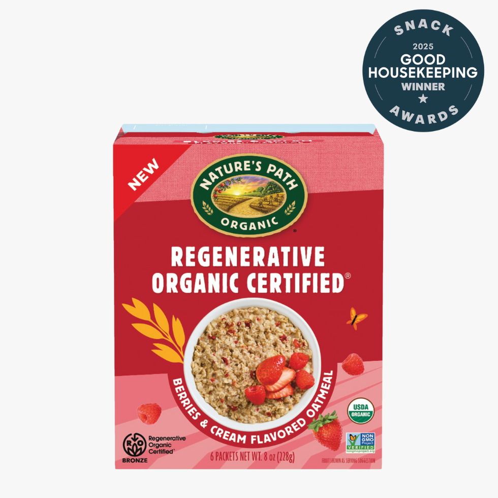 Regenerative Organic Certified Berries & Cream Flavored Oatmeal