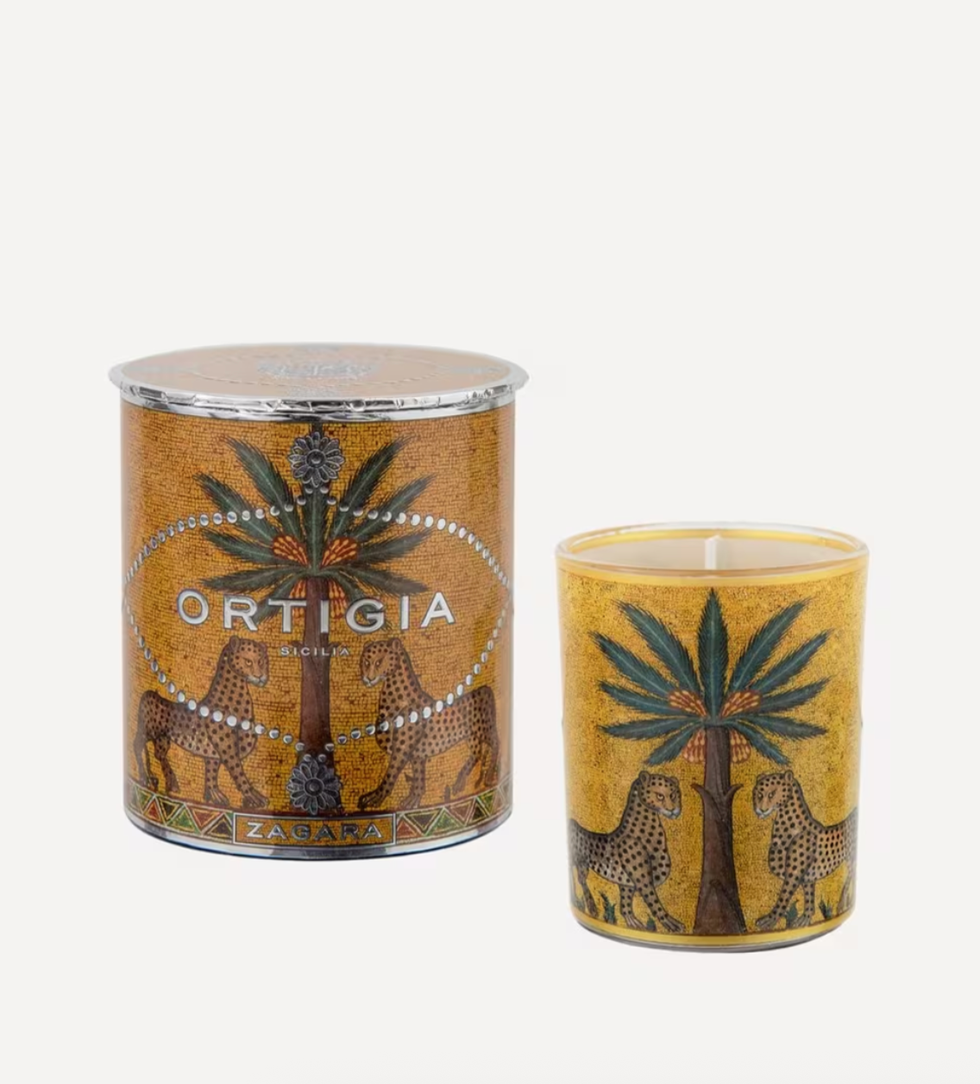 Zagara Decorated Candle