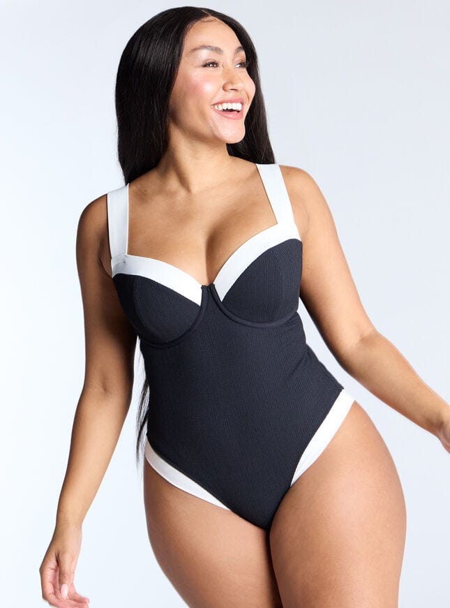 Rivoli Monochrome Swimsuit