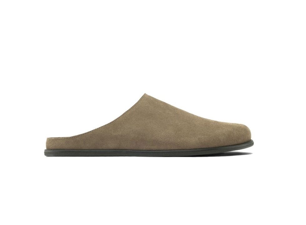 Split-Leather Clogs