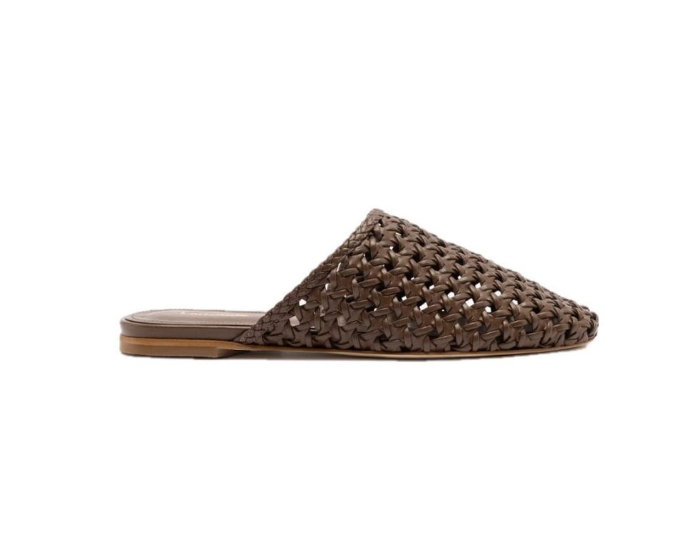 Venice Macrame Flat Mule 