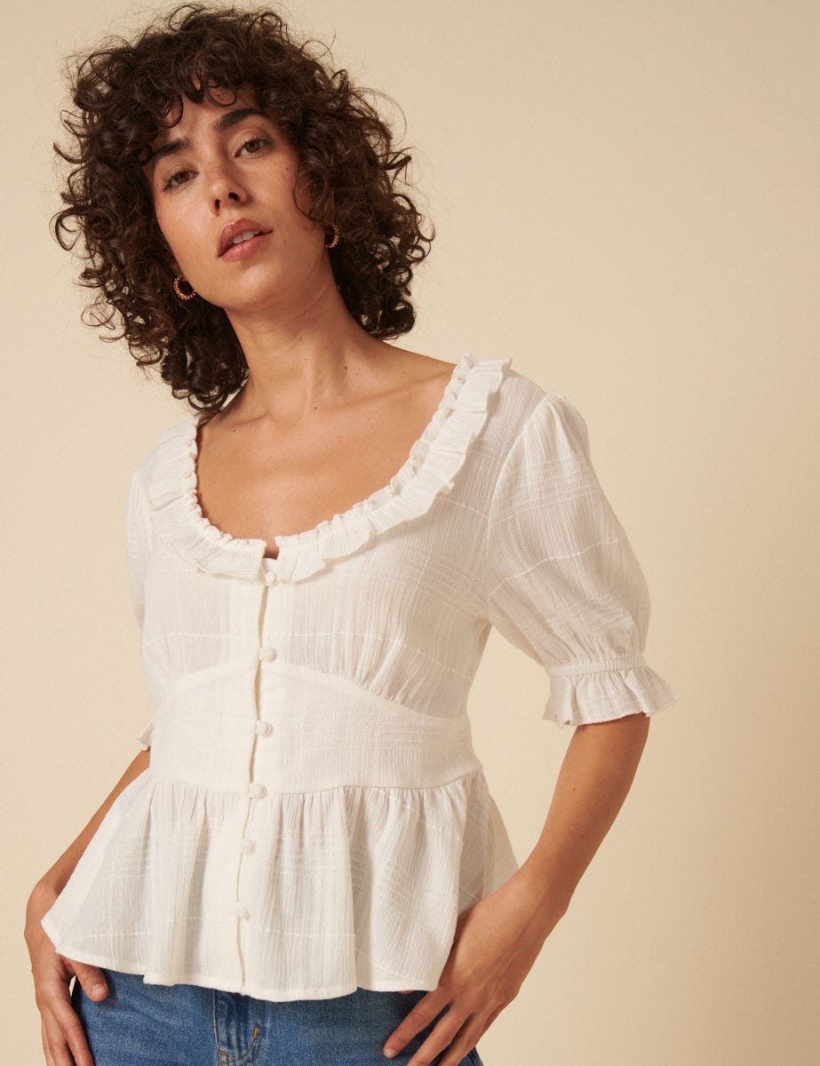 Flossie Puff Sleeve Blouse
