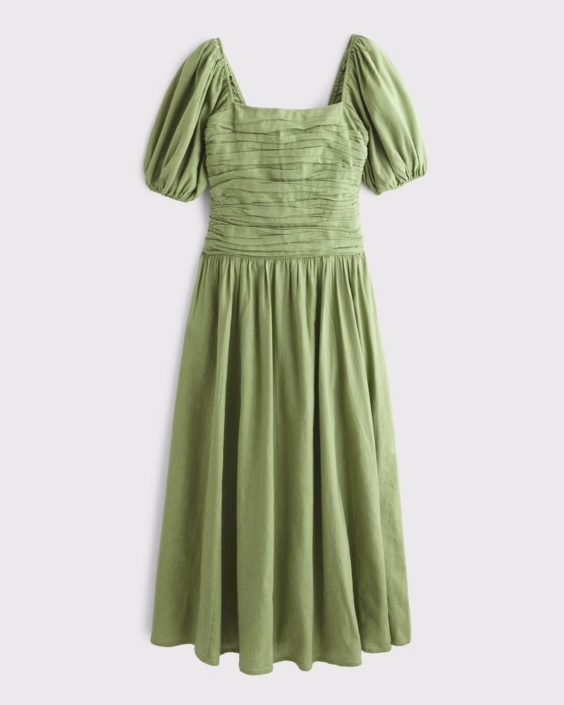 The Green One... Emerson Drop-Waist Maxi Dress