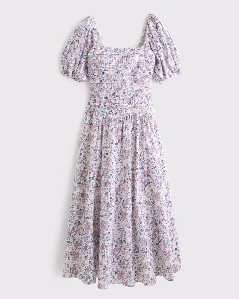 The Dainty Floral One... Emerson Drop-Waist Maxi Dress