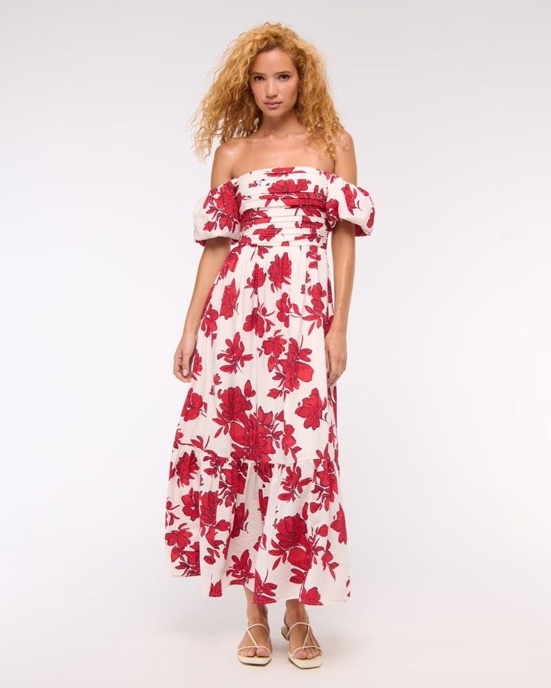 The Off-Shoulder One...Emerson Maxi Dress