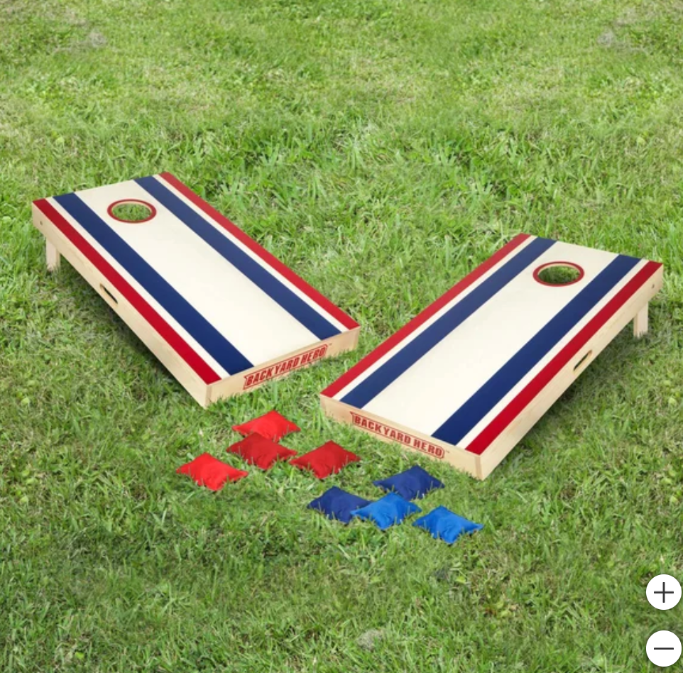Backyard Hero Official Size Cornhole Set
