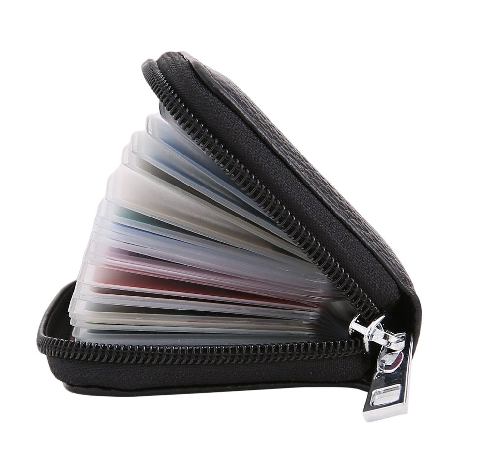 Genuine Leather Credit Card Holder