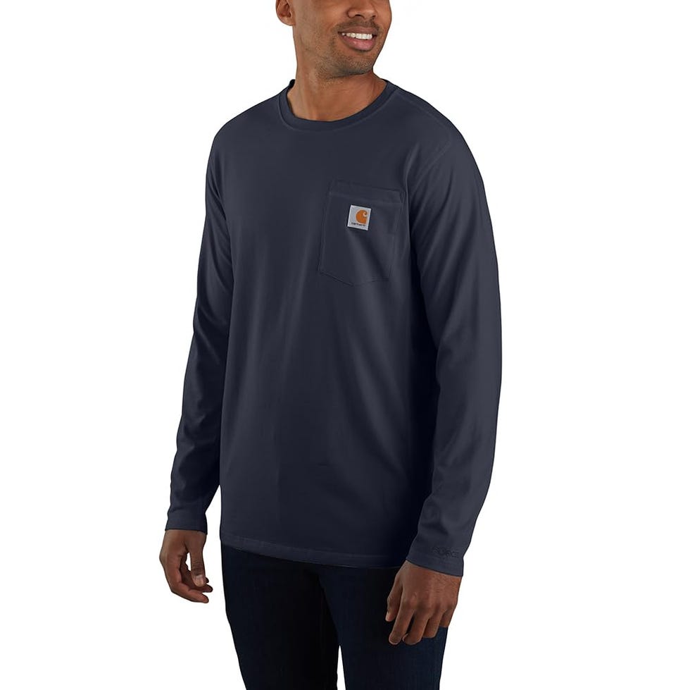 Force Mid-Weight Long-Sleeved Pocket T-shirt
