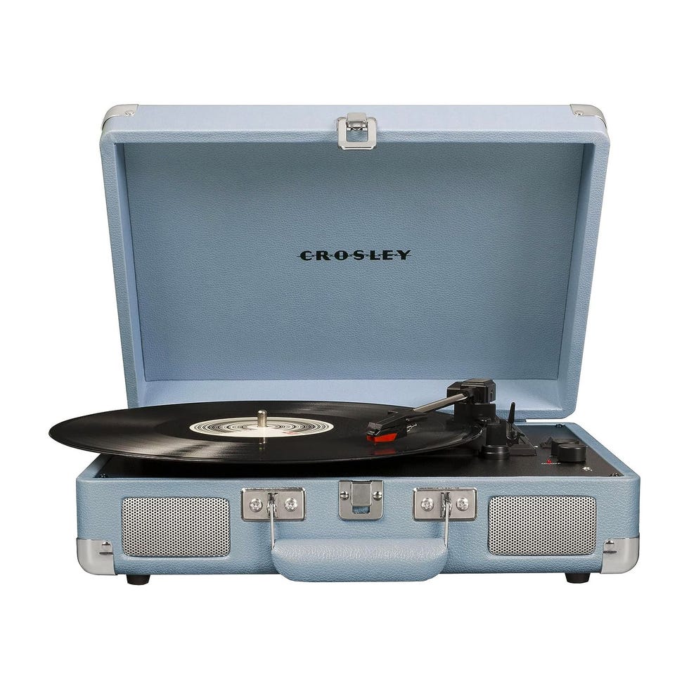 Cruiser Plus Vintage 3-Speed Bluetooth Vinyl Record Player