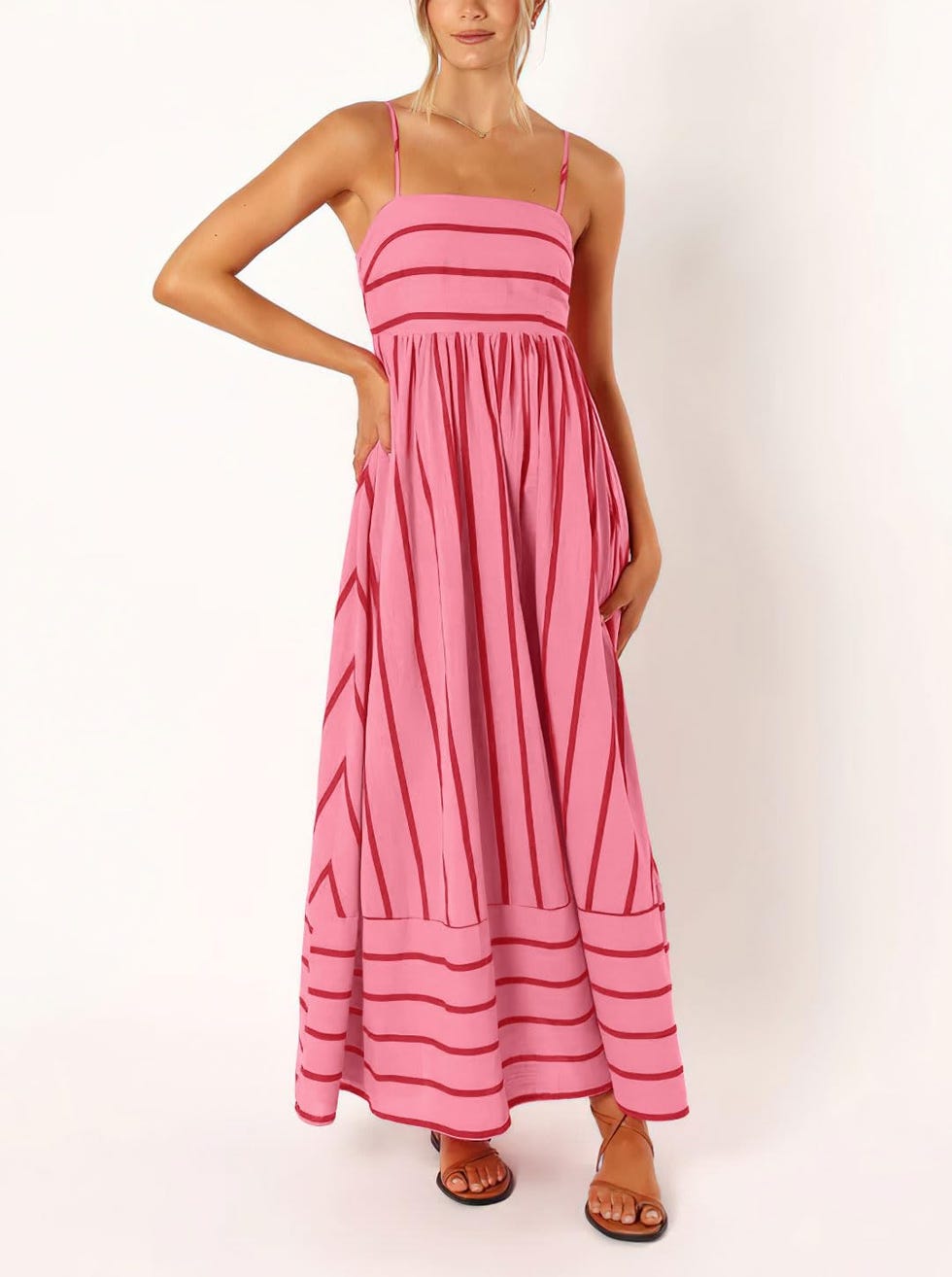 Striped Maxi Dress