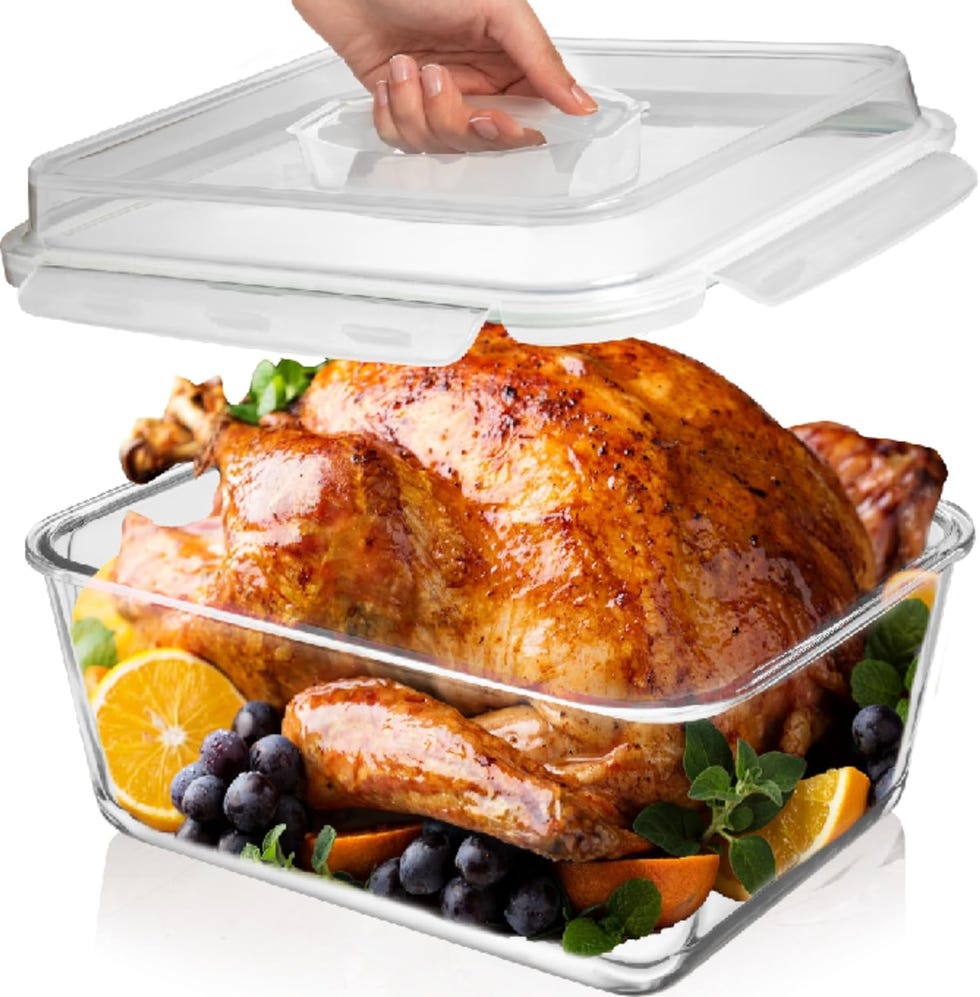 Large Glass Food Storage Container